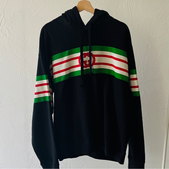 Gucci Interlocking G Print Sweatshirt - Picture 1 of 5